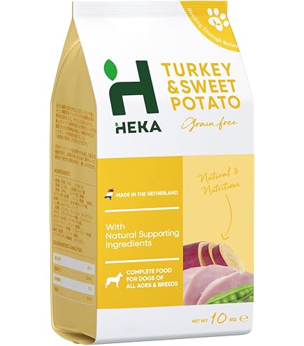 Amazon.co.jp: HEKA グレインフリー ドッグフード サーモン サツマイモ